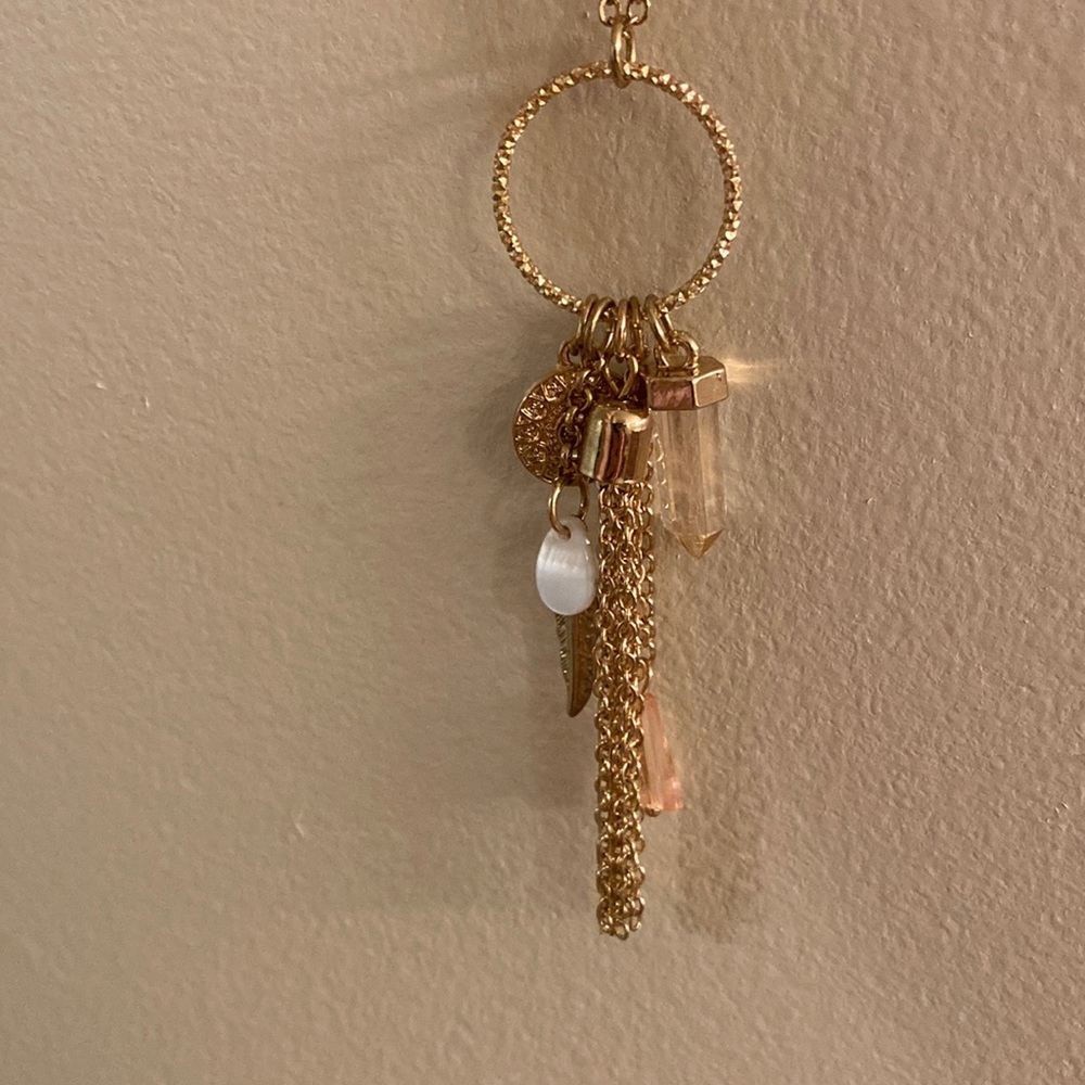 Long chain necklace